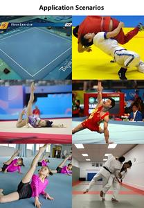 الجمباز عالية الجودة الكلمة الربيع معدات المنافسة عدة الفولاذ المقاوم للصدأ دوامة لفائف الجودو ممارسة حصيرة الصناعية - Product Image 4