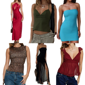 Factory Wholesale Women's Clothing Used Clothes, Hot Sales Assorted Bulk Shipping Shop Tops Dresses Bales Used Apparel Stock - Product Image 5