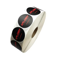 Autocollants personnalisés imprimés en couleur, produits à marque privée, rouleaux d'étiquettes autocollantes en vinyle pour emballage, autocollants de remerciement – Vente chaude