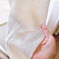 Rideaux en tulle floral transparent de style européen et américain, imitation lin blanc haut de gamme, sur mesure, cantonnières occultantes pour la maison