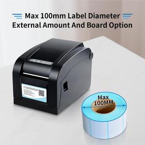 เครื่องพิมพ์ฉลากสติกเกอร์ XP-365B <span class=keywords><strong>xprinter</strong></span> 80mm เครื่องพิมพ์บลูทูธความร้อนรองรับแคชเชียร์ไดร์เวอร์เครื่องพิมพ์ไร้หมึก - Product Image 3