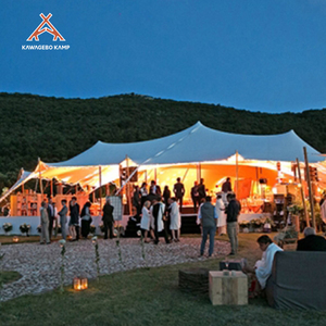Kawagebo Kamp (KK) 33' X 23' Polyester 70 ㎡   Tente de réception imperméable en PVC pour 30-35 personnes, idéale pour les salons professionnels et événements - Product Image 2
