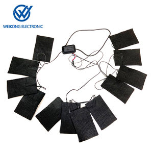 Bateria USB aquecimento elétrico almofadas de aquecimento 12v/5v Hoodie Jacket Heater no inverno Max Voltage 24v - Product Image 4