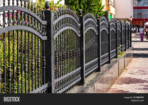 Prima Custom Wrought <strong>Iron</strong> Railing Balcony Stair <strong>Handrail</strong> Durable Anti Rust Decorative <strong>Iron</strong> Guardrail - Product Image 3
