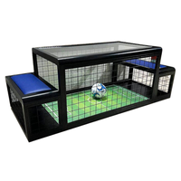Jeu de football interactif pour deux joueurs à placer sous la table pour enfants