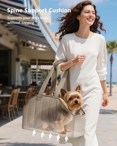 Sac de transport pour <span class=keywords><strong>chien</strong></span> léger, respirant, lavable et pliable pour petit <span class=keywords><strong>chien</strong></span> - Product Image 4