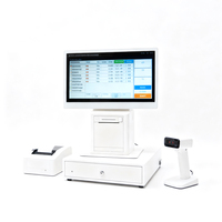 Sistema POS con Pantalla Táctil, Funciones de Gestión Empresarial, Terminal POS con Windows, Impresora, Caja Registradora, Solución Eficiente