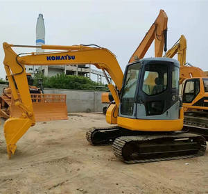 Komatsu — pelle d'occasion PC78, petite pelle, très bon marché, avec très bonne climatisation - Product Image 5