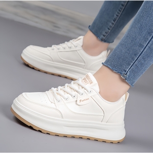 <span class=keywords><strong>Zapatillas</strong></span> Blancas Casuales para <span class=keywords><strong>Mujer</strong></span> 2026, Plataforma Gruesa, Aumentan la Altura, Suaves y Cómodas, Diseño Exclusivo, Combinan con Todo - Product Image 1