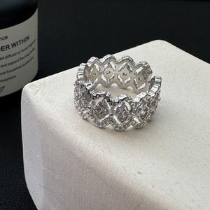 Anillo Wenchi de Estilo Italiano Simple, Plata de Ley S925, Circonita Brillante, Diseño Romántico y Exclusivo, Joyería de Lujo Ligero, Modelo 22667 - Product Image 5