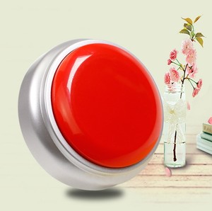 Giọng nói tự nhiên của con người nói chuyện buzzer 30 giây ghi lại chó đào tạo nút đồ chơi cho giáo dục gags & đùa thực tế - Product Image 2