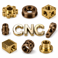 Pièces de précision en laiton usinées CNC sur mesure, de haute qualité et à prix abordable, tournage mécanique CNC du laiton