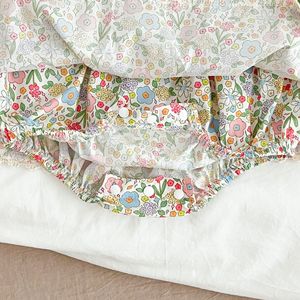 Nuovo Stile Estate 2026: Tutina in Cotone per Neonati con Motivi Floreali e Maniche Corte, Vestitino per Bambine - Product Image 6