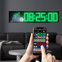 Letreros LED con Mensajes Desplazables, Panel LED Flexible para Automóvil, Cable Adaptador de Corriente USB para Entretenimiento en el Hogar y Tiendas