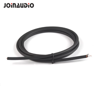 Câble de patch pour guitare professionnel à faible interférence, blindage 100%, faible capacité, sans perte, 24AWG, 3m, avec prise jack 6,35 mm et fonction mute
