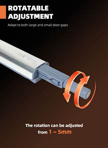 SKEL SL-14 Dispositivo di Rimbalzo Silenzioso con Smorzamento Push-to-Open Piccolo Trompettino - Product Image 6