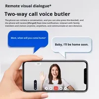 Serrure automatique de reconnaissance faciale et d'empreintes digitales 3D Wifi Tuya avec écran de 4.5 pouces Batterie Li-ion 3200 MAh pour porte en verre ou en bois