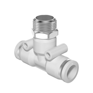 ข้อต่อลมแบบเร็วชนิดที Dde Dade Pneumatics  ทำจากทองแดงและพลาสติก  ขนาดเกลียว 0.1 0.8Mpa สำหรับใช้งานในอุตสาหกรรม - Product Image 1