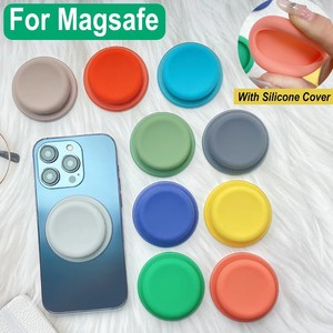 Support de téléphone magnétique flexible transparent en silicone pour bureau, avec aimants puissants N52, compatible Griptok - Product Image 2