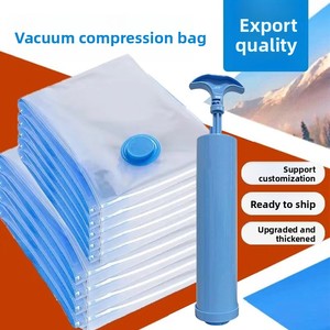 Vacuum Compression <strong>Bags</strong> Transparent PAPE Material <strong>Bag</strong>-Pressure <strong>Suction</strong> Home Use for Duvets Clothing Travel <strong>Storage</strong> - Product Image 2