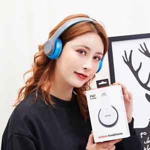 2021 Most Selling <b>P47</b> <b>Headphones</b> 3.5mm TF Card FM Stereo Radio MP3 Player <b>P47</b> <b>Wireless</b> <b>Headphones</b> Sports Gaming Headset - Product Image 5