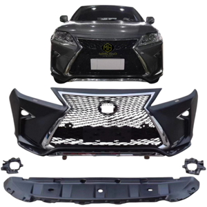กันชนหน้ารุ่นใหม่ปี 2020 รุ่นสปอร์ต พร้อมกระจังหน้า สำหรับ Toyota <span class=keywords><strong>Lexus</strong></span> RX350 <span class=keywords><strong>RX270</strong></span> รุ่นปี 2010-2016 อัพเกรดเป็นรุ่น <span class=keywords><strong>RX270</strong></span> RX350  เหมาะสำหรับ Telskera - Product Image 1