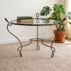 Mesa de centro de metal de diseño único de latón AK con mesa de centro interior tradicional con acabado antiguo para muebles de restaurante - Product Image 2