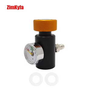 Adaptateur de remplissage rapide Sodastream avec manomètre 3000 psi et station de remplissage pour bouteille de cylindre QD 8 mm - Product Image 1