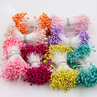 Tondo 55mm Artificielle Mini Perle Fleur Étamine Pistil Étamine Florale pour Décoration De Mariage DIY Noyau De Fleur De Noël