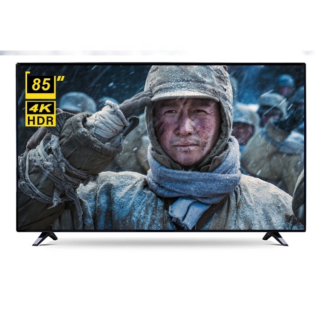 Hot-sale OEM 85 Inch Smart TV 4K Ultra HD HDTV LED with Wi-Fi for Home/Hotel Use
