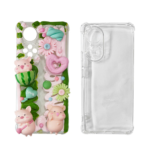 Kits DIY 2026 : Colle crème colorée pour loisirs créatifs, motif cochon mignon, pour coques de téléphone - Product Image 4