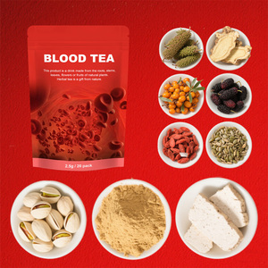 OEM teh darah Herbal alami murni untuk kesehatan merangsang metabolisme darah menghilangkan racun jaringan tubuh dikemas dalam tas - Product Image 2