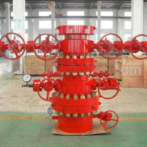 Conjunto de Cabezal de Tubería de Alta Presión para Sistema de Pozos de Petróleo y Gas, Equipo Estándar para Cabezales de Pozo - Product Image 1