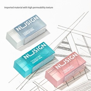 <span class=keywords><strong>Gomme</strong></span> transparente Deli NS153, nouvelle, précise, propre, sans éclats ni traces - Product Image 4