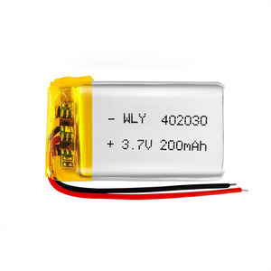 402030 150 мАч 180 мАч 200 мАч 3,7 В перезаряжаемая литий-полимерная батарея с заводской поставкой для фар - Product Image 5