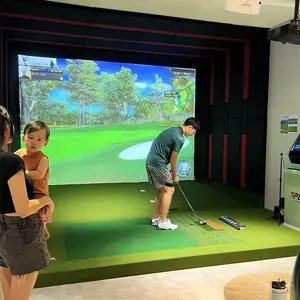 Juego completo de equipo de simulador de <span class=keywords><strong>golf</strong></span> para práctica doméstica y de oficina, dispositivo de simulador de <span class=keywords><strong>golf</strong></span> en interiores disponible - Product Image 1