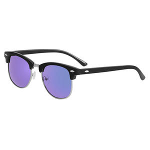 Gafas de sol unisex Conchen negras con montura de metal y PC, protección UV400 para el sol, pesca, excursiones y moda. - Product Image 2
