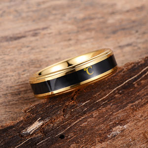 Bijoux couleur changeante Intelligent corps température détection anneau intelligent carbure <span class=keywords><strong>de</strong></span> tungstène anneaux <span class=keywords><strong>humeur</strong></span> mâle bande <span class=keywords><strong>de</strong></span> mariage - Product Image 3