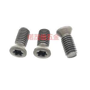 M4 X 10mm Pan Head Screw Class 12.9 Steel Metric Thread <b>Plain</b> Finish For <b>Tool</b> Holder - Product Image 1
