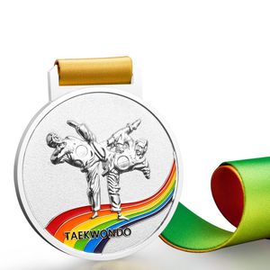 NO MOQ <span class=keywords><strong>Factory</strong></span> Direct Goldmedaille/benutzer definierte Medaille/benutzer definierte Medaille Taekwondo Medaillen können Ihr Logo anpassen - Product Image 5