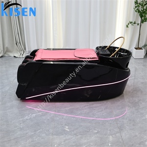 Sillón de Masaje Capilar 3D Kisen, el Mejor y Más Nuevo, Cama de Masaje para Salón de Belleza y Salud Capilar, Mueble de Alta Gama en Color Negro - Product Image 6