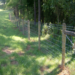 Eco-friendly Bulk 5ft 6ft 7ft 8ft High Tensile Steel Wire Cattle Deer Horse Field <b>Fence</b> 12.5 Gauge Woven Wire Livestock Fencing - Product Image 6