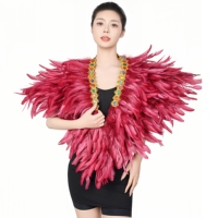 Châle bohème en plumes en gros pour carnaval, festival de musique, fête – Lot en vrac, couleurs personnalisées pour les fournisseurs d'événements – En stock