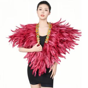 شال ريش بوهيمي بالجملة لحفلات الكرنفال والمهرجانات الموسيقية، عبوات كبيرة بألوان مخصصة لموردي الفعاليات - متوفر في المخزون - Product Image 5