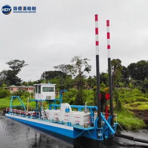 เรือขุดดูดแบบตัดขนาด <span class=keywords><strong>14</strong></span> นิ้ว พร้อมความลึกในการขุด 15 เมตร สำหรับทำความสะอาดทะเลสาบและช่องคลอง - Product Image 3