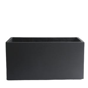 Fioriera Rettangolare Grande di Alta Qualità in Fibra di Argilla Vaso da Fiori in Cemento Decorazione per Balcone per Piantagioni Interne ed Esterne - Product Image 2