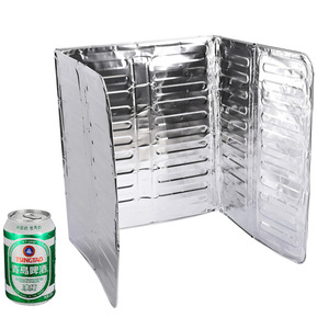 Protector contra salpicaduras de aceite para estufa de gas, lámina de aluminio a prueba de aceite, aislamiento térmico para cocinar y freír, antiescaldaduras, antisalpicaduras de aceite - Product Image 5