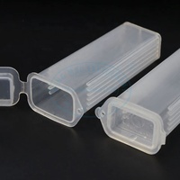 Microscope Slides Storage Box PP Material Slides Storage Box 5pieces for Storage of Microslides Laboratory Use
