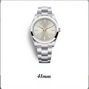 Montre mécanique de luxe en acier inoxydable unisexe, verre minéral, aiguilles, chronographe 40 mm, bracelet de plongée 20 mm, étanche 20 ATM - Product Image 5