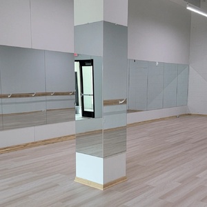 Miroirs sur pied pleine longueur, style européen moderne, avec arche, pour chambre à coucher, utilisation intérieure, options de verre unidirectionnel - Product Image 5